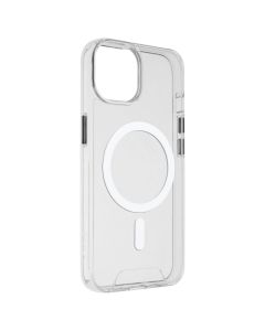 Чехол накладка для iPhone 14 WAVE Sky Case Magnetic Ring Прозрачный