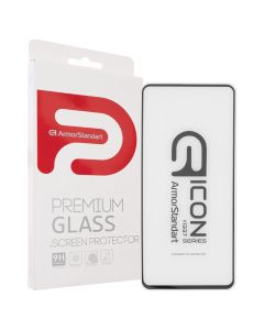 Защитное стекло для Motorola Moto E14 ArmorStandart 3D Черное (Black)