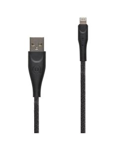 USB-кабель Usams U41 Braided Lightning 2A 1м Черный (Black)