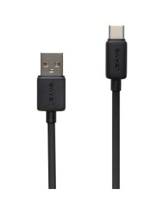 USB кабель Usams US-SJ688 Type-C 3A 1м Чёрный
