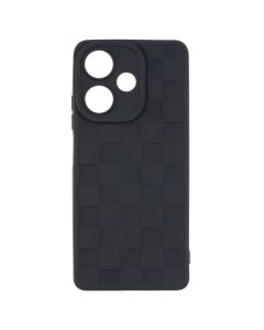 Чохол накладка для Infinix Hot 30 Chess Case Чорна (Black)