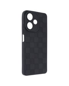 Чохол накладка для Infinix Hot 30 Chess Case Чорна (Black)