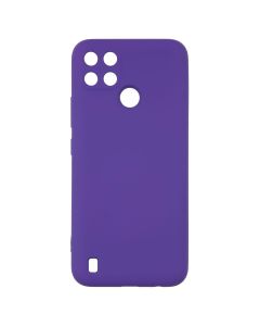 Чехол накладка для Realme C25Y/C21Y Soft Case Фиолетовый (Лиловый)
