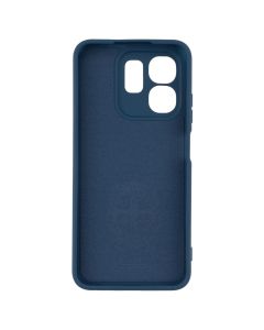 Чехол накладка для Infinix Hot 50i / Smart 9 Soft Case Синий (Blue)