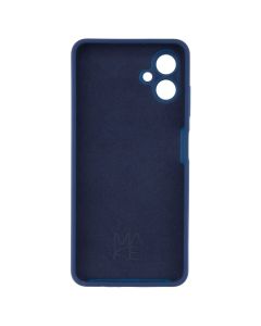 Чехол-накладка для Samsung A06 Silicone MakeFuture Синий (Blue)