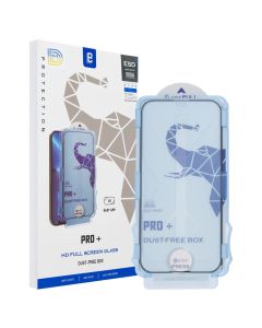 Защитное стекло для iPhone 16 Pro Max DM Dust-Free 3D Черное (Black)