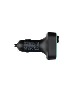 FM-трансмиттер Hoco E85 Tiger PD20W+QC3.0 Bluetooth Черный (Black)