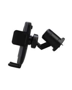 Автотримач Hoco HW13 15W з бездротовою зарядкою Сірий (Grey)