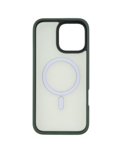 Чохол накладка для iPhone 16 Pro Max WAVE Matte Insane MagSafe Зелена (Dark Green)