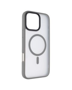 Чохол накладка для iPhone 16 Pro Max WAVE Matte Insane MagSafe Сіра (Grey)