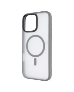 Чохол накладка для iPhone 16 Pro Max WAVE Matte Insane MagSafe Сіра (Grey)