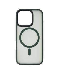 Чохол накладка для iPhone 16 Pro WAVE Matte Insane MagSafe Зелена (Green)