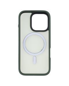 Чохол накладка для iPhone 16 Pro WAVE Matte Insane MagSafe Зелена (Green)
