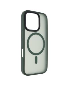 Чохол накладка для iPhone 16 Pro WAVE Matte Insane MagSafe Зелена (Green)