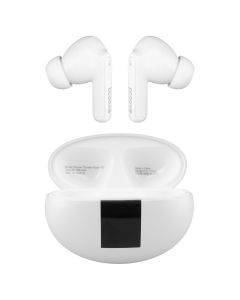 Беспроводные вкладыши Proove Thunder Buds SE TWS с активным шумоподавлением Белые (White)