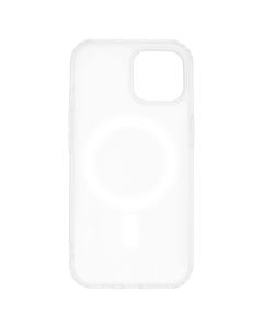 Прозрачный чехол-накладка для iPhone 15 с технологией MagSafe.