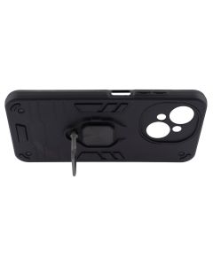 Чохол накладка для TECNO Spark Go 1/Pop 9/Go 2025 Transformer Ring Чорна (Black)