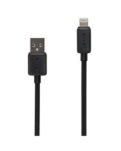 USB-кабель Usams US-SJ689 Lightning 2.4A 1м Чёрный