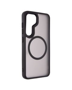 Чохол накладка для Samsung S24 WAVE Matte Insane MagSafe Чорна (Black)