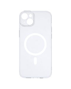 Чохол накладка для iPhone 14 Plus/15 Plus Baseus Crystal Magnetic Ультратонка Прозора (Transparent)