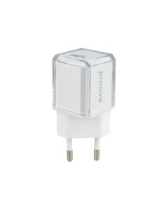 Зарядний пристрій Proove Pure GaN 30W (1 USB-C) Білий (White)