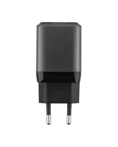 Зарядний пристрій Proove Pure GaN Max 67W (2 USB-C) Чорний (Black)