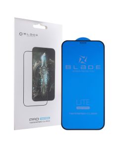 Захисне скло для iPhone 12/12 Pro Blade Lite Full Glue 3D Чорне (Black)
