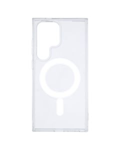Чохол накладка для Samsung S24 Ultra Clear Case MagSafe Прозора (Transparent)