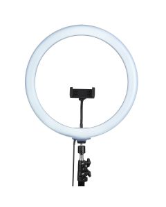 Кільцева світлодіодна лампа RGB Crystal RD-36 Чорна (Black)