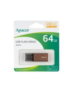 USB Флеш Apacer AH25C (USB 3.2 Gen1) 64Gb Бронзова (Bronze)