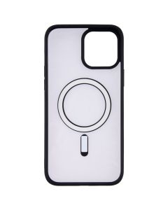 Чехол-накладка для iPhone 13 Pro Max DM Frosted Acrylic MagSafe Черный (Black)