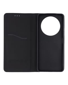 Чохол кейс для Xiaomi Redmi A3 Leather Fold Чорний (Black)