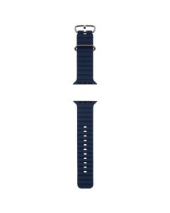 Ремінець для годинника Apple Watch Ocean Band 42/44/45/49 мм Синій (Midnight Blue)