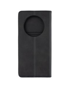 Чохол кейс для TECNO Spark 30C DM Book Case Leather Чорний (Black )