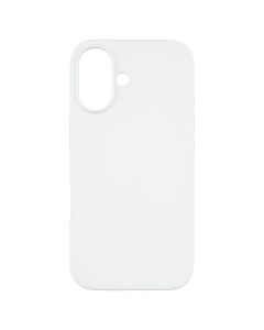 Чохол накладка для iPhone 16 Silicone MakeFuture Біла (White)