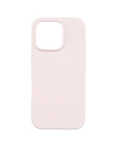 Чохол накладка для iPhone 16 Pro Silicone MakeFuture Рожева (Chalk Pink)