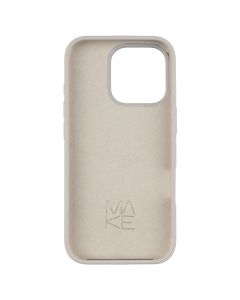 Чохол накладка для iPhone 16 Pro Silicone MakeFuture Сіра (Titanium)