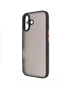 Чохол накладка для iPhone 16 Frame MakeFuture Чорна (Black)