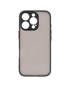 Чохол накладка для iPhone 16 Pro Frame MakeFuture Чорна (Black)