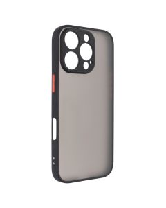 Чохол накладка для iPhone 16 Pro Frame MakeFuture Чорна (Black)