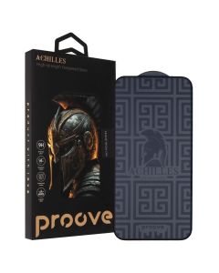 Захисне скло для iPhone 15 Pro Max Proove ACHILLES Чорне (Black)