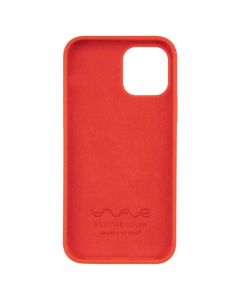 Чехол накладка для iPhone 12/12 Pro WAVE Full Silicone Cover Красный (Red)