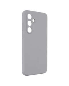 Чехол накладка для Samsung S24 FE Silicone MakeFuture Серый (Silver)