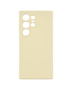 Чохол накладка для Samsung S24 Ultra Silicone MakeFuture Жовта (Yellow)