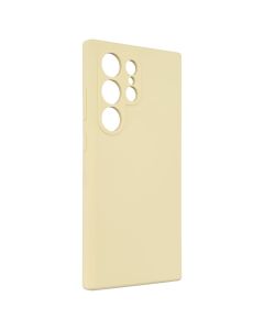 Чохол накладка для Samsung S24 Ultra Silicone MakeFuture Жовта (Yellow)
