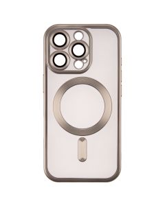 Чехол-накладка для iPhone 16 Pro WAVE Metal Matte Case с магнитным кольцом Черный (Black Titanium)