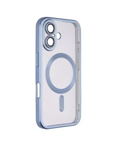 Чохол накладка для iPhone 16 WAVE Metal Matte Case with Magnetic Ring Зелена (Ultramarine)