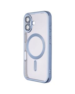 Чохол накладка для iPhone 16 WAVE Metal Matte Case with Magnetic Ring Зелена (Ultramarine)