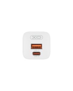Зарядний пристрій XO L149 30W (1 USB + 1 USB-C) Білий (White)