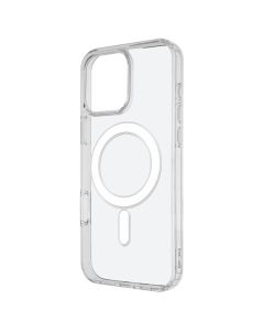 Чехол накладка для iPhone 16 Pro Max Clear Case MagSafe Прозрачный (Transparent)